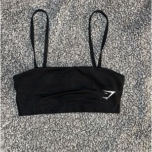 Gymshark Bandeau Bra - Black